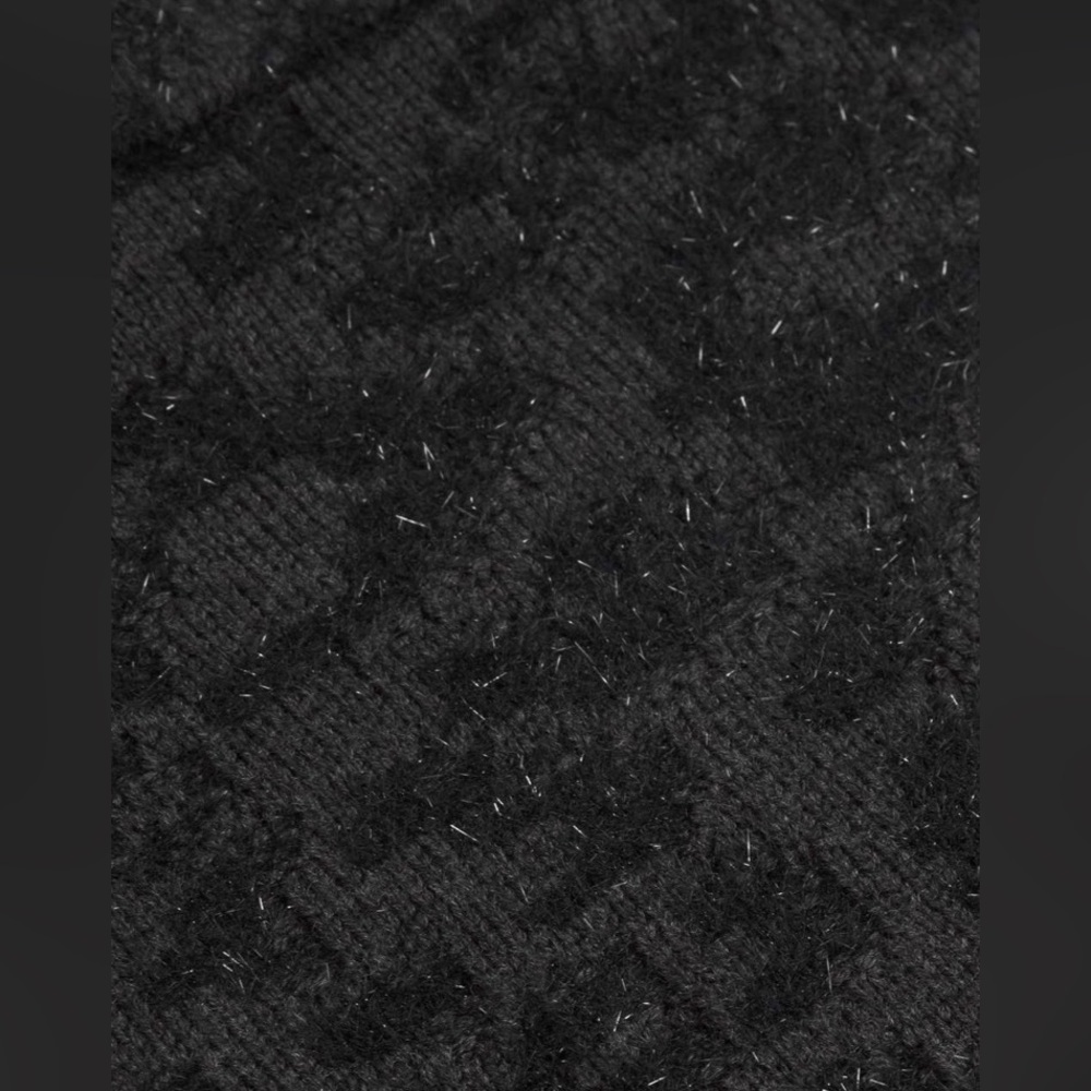 Lululemon Wool-Blend Jacquard Mini Skirt in Knit Leopard Graphite Grey Black - Picture 4 of 11
